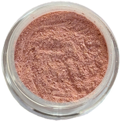 Blush Rosé Zilver vintage kleur met een zilveren glitter potje minerale make-up